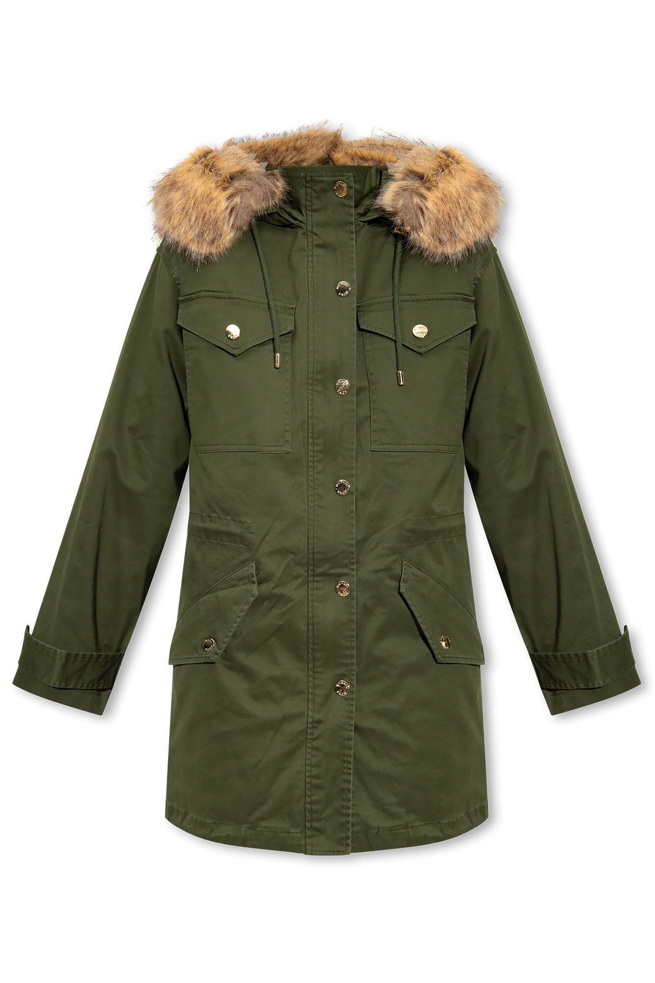 Green michael kors deals jacket